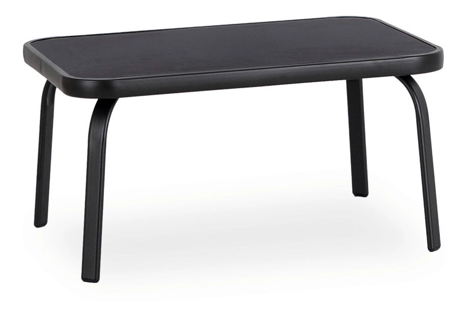 Záhradný set Magro (čierna) (pre 4 osoby)