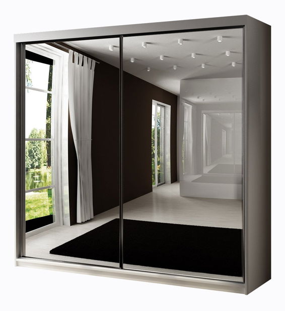 Ormar za garderobu Seharat 45709 (tamni jasen)