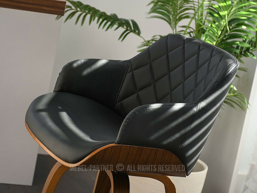 Scaun bar Samriano (negru)