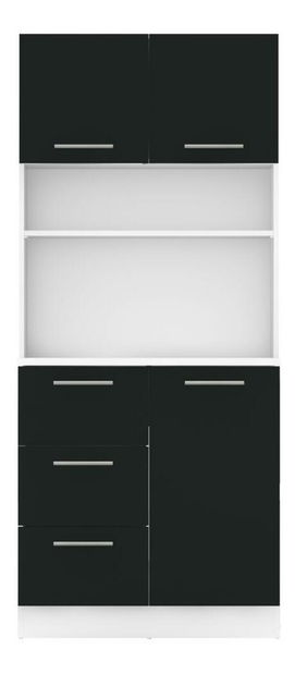 Kuhinjski kutak Lester NEW (bijela + crna)