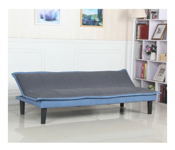 Pohovka Fimi (sivá + modrá) 