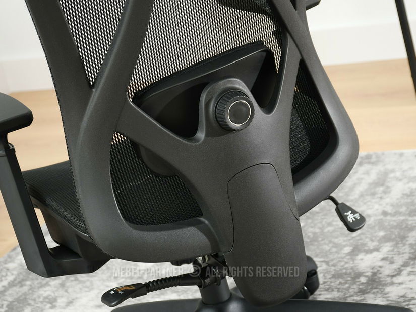 Irodai fotel Derenis (fekete)