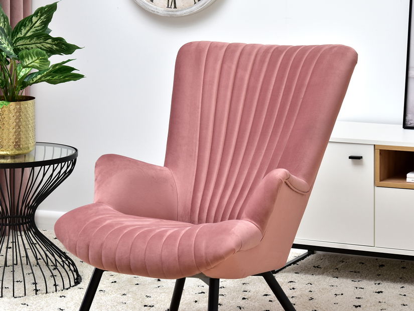 Relaxačné kreslo Lanzaris (čierna)