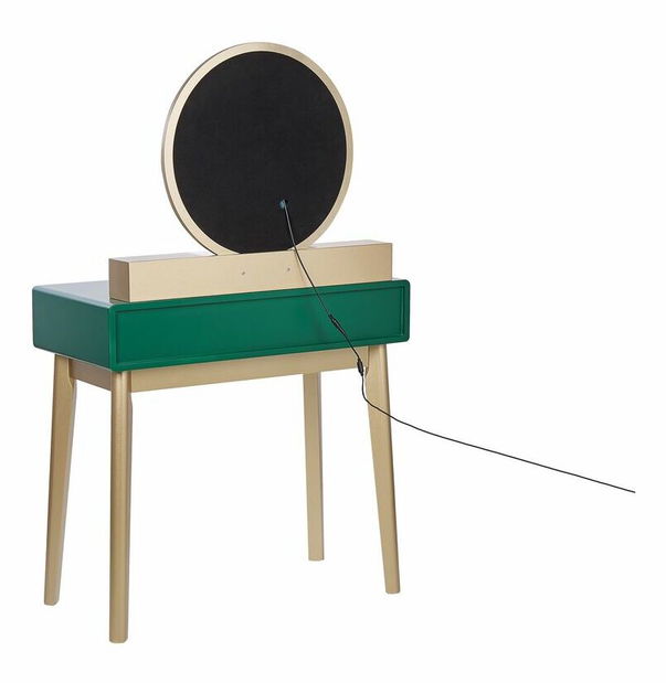 Masă de toaletă Fedro (Verde) *vânzare stoc