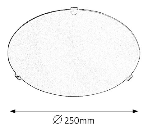 Aplică Simple 1803 (sticlă opal)