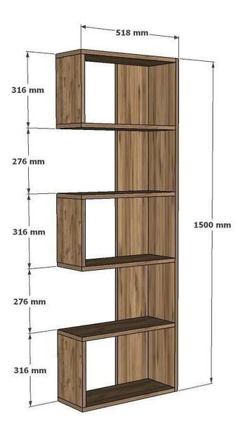 Regál Naturella (zafír tölgy)