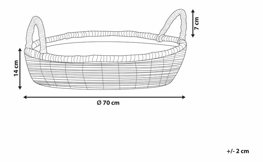 Pelech pre psa ø 70 cm Dalila (sivá)