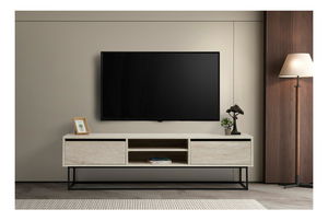 TV stolić/ormarić Elizei 180 (crni mramor)