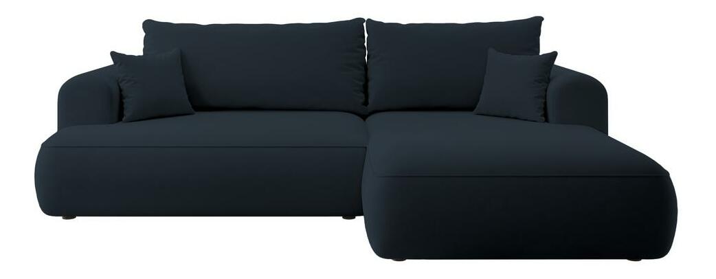 Sarokkanapé Olivo I (J) (kék + fekete)