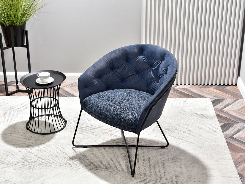 Relaxačné kreslo Lagooza (čierna)