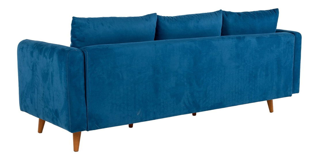 Pohovka trojsedačka Sanfrisco (tmavomodrá)