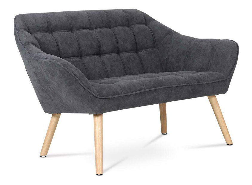 Kétszemélyes kanapé Atrevidos (sötétszürke)