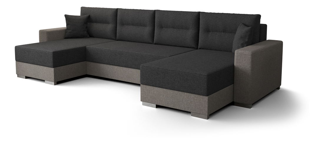 Colțar în formă de U Glide U (Gri + gri maro)