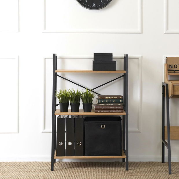 Raft Vencer (stejar auriu + negru) 