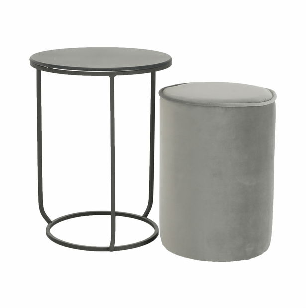 Pomoćni stolić Lola (tamnosiva)