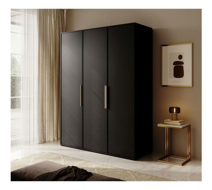 Dulap de haine Forry IX (negru)