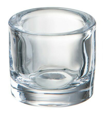 Svietnik Jolipa Na čajovú sviečku Mystical Mint (7x7x6cm) (Priehľadná)