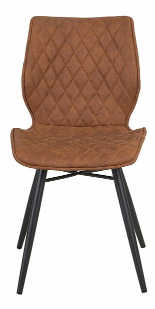 Set 2 buc. scaune pentru sufragerie Lissa (maro auriu)