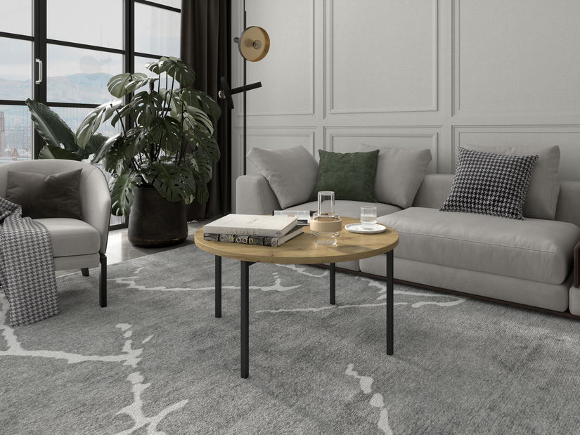 Konferenčný stolík Sideria C (dub artisan)