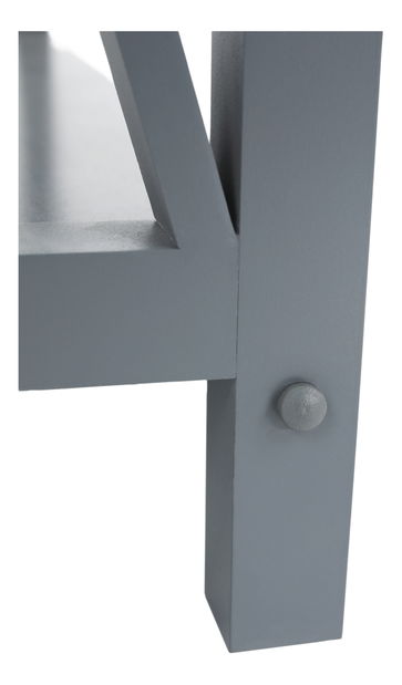 Konzolový stolík Sean (tmavosivá)