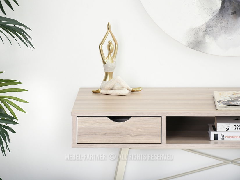 PC stolić Gavon (bež pepeo + krem)