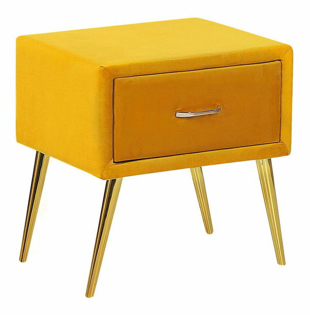 Noptieră FALLY (galben)