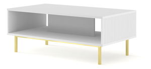 Măsuță cafea Rowanna (alb + Auriu)