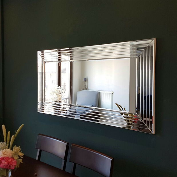 Zrkadlo Silvery III (Strieborná)