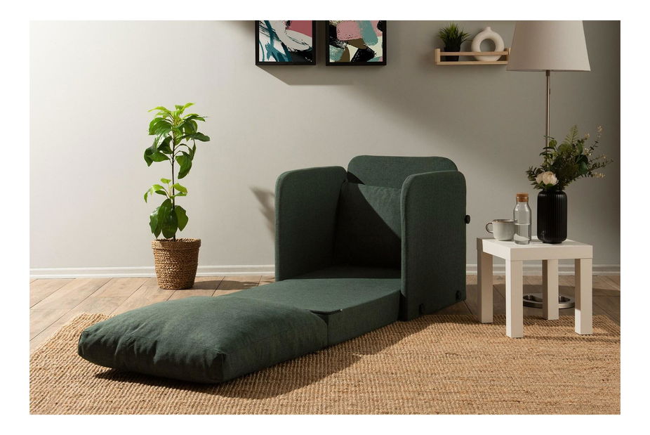 Rozkladacie kreslo Sagoretti (zelená)