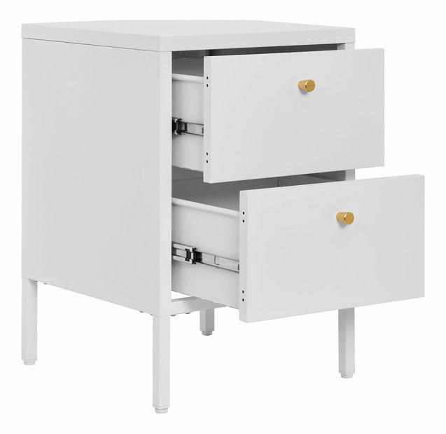 Komoda Dalmira 3 (biela)