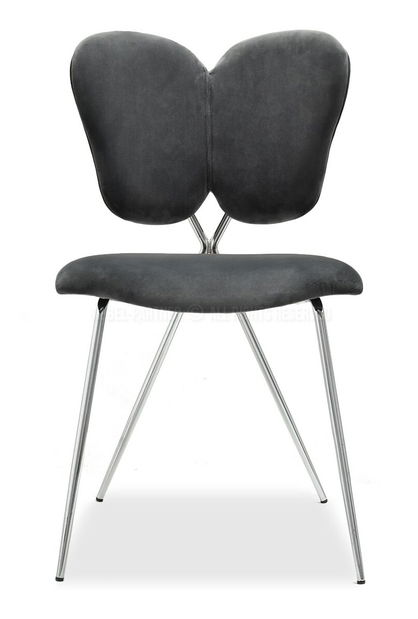 Stolička Wrangler (grafit + chrómová)