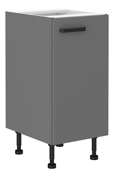 Donji kuhinjski ormarić Nesia 40 D 1F BB (antracit)