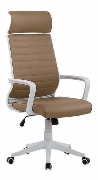 Uredska stolica LORD (poliester) (smeđa)