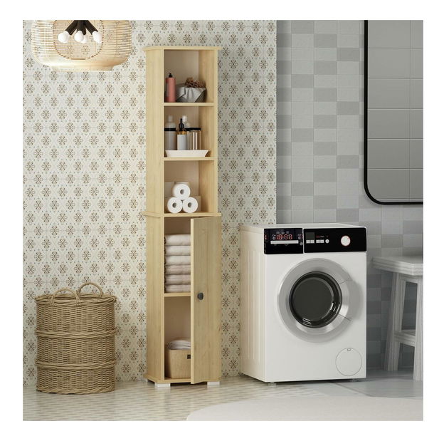 Kúpeľňová skrinka Satadu 3 (dub zafírový) 