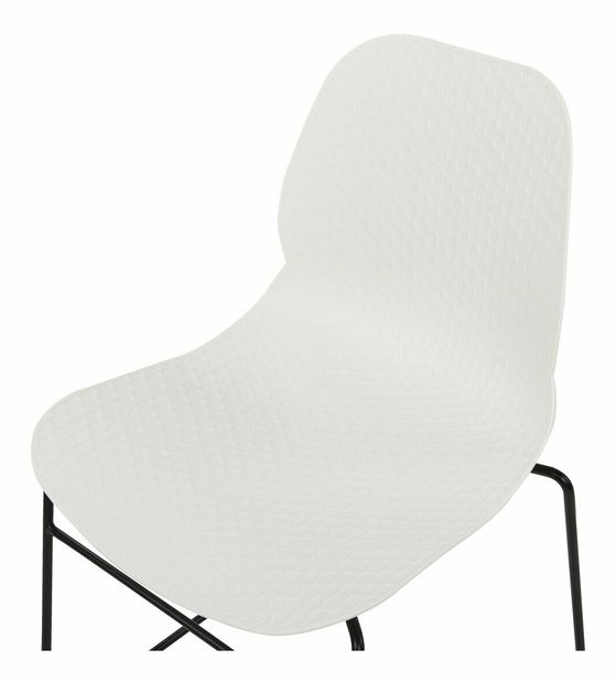 Set 4 ks jedálenských stoličiek Panza (biela)