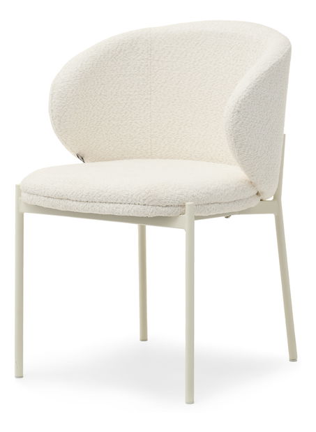 Jedálenská stolička Matices (krémová)