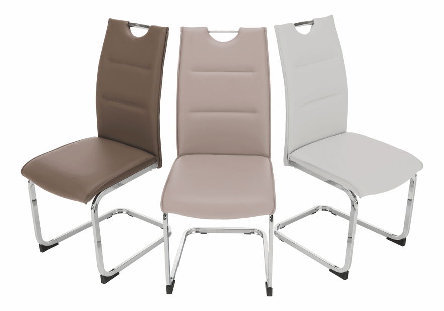 Set 4 ks. jedálenských stoličiek Tossa (svetlosivá) *výpredaj