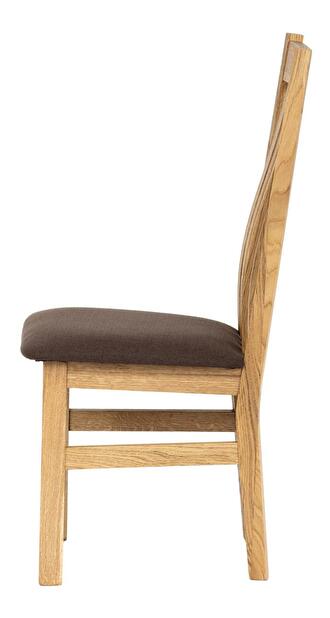 Scaun sufragerie Cardenal (stejar + maro)