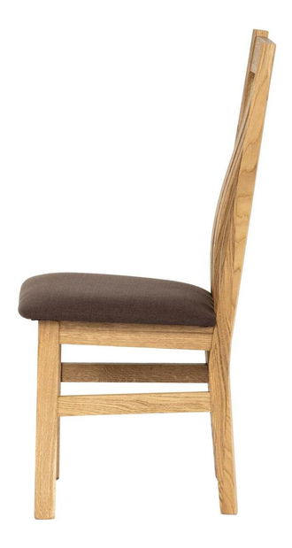 Blagovaonska stolica Cardenal (hrast + smeđa)