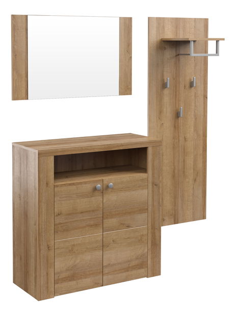 Predsoblje s komodom Larita (hrast riviera)