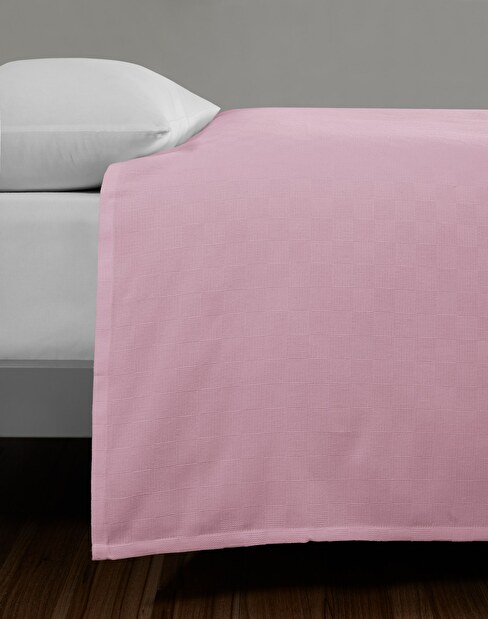 Cuvertură pentru pat 200 x 230 cm Plaines (Roz)