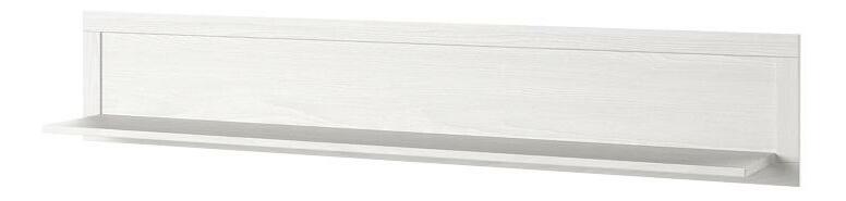 Polica Elvina 02 (bijeli pepeo + hrast lefkas)