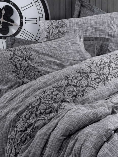 Posteljina 160 x 220 cm Scoty (siva)