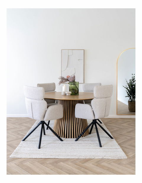 Blagovaonska stolica Celselia (svijetlosiva)