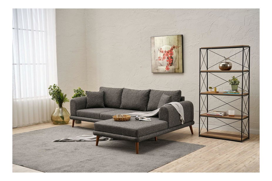 Sarokkanapé Sorenella (J) (antracit)