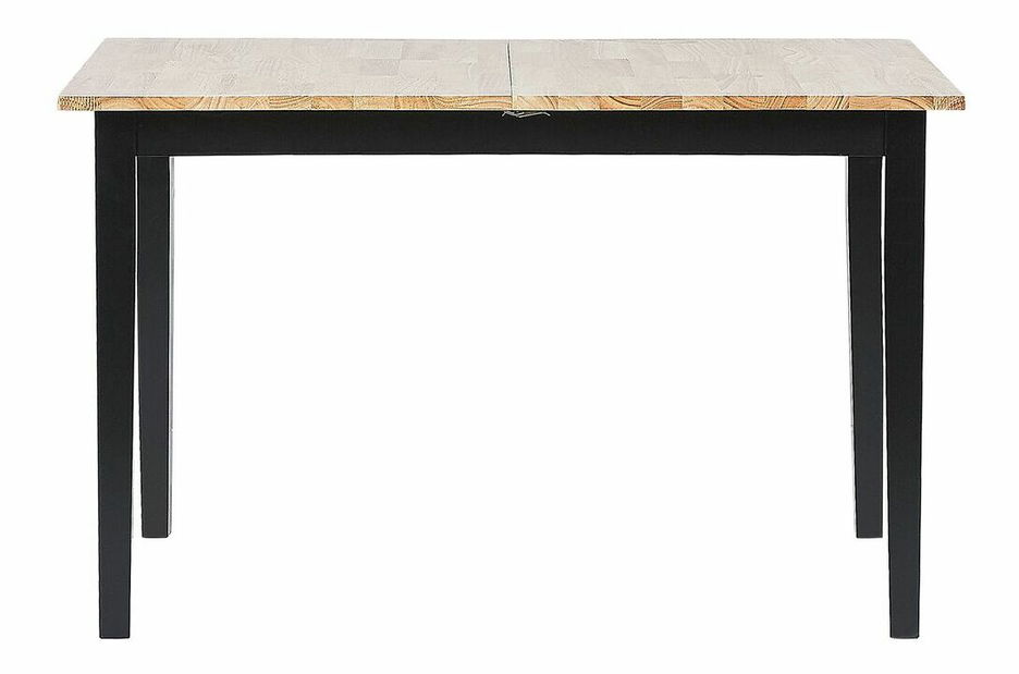 Blagovaonski stol HOWTON (svijetlo drvo + crna) (za 4 do 6 osoba)