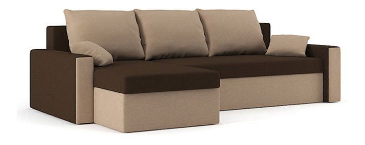 Colțar Zahara (maro + cappuccino)