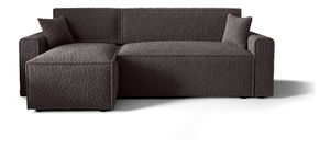 Rohová sedacia súprava Mirage Bis Sed (hnedá) (L)