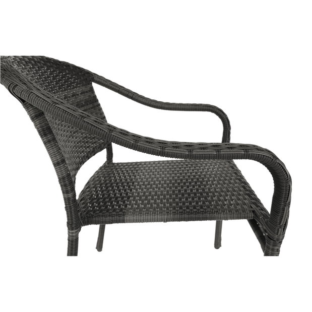 Záhradná stolička Blingo (sivá)