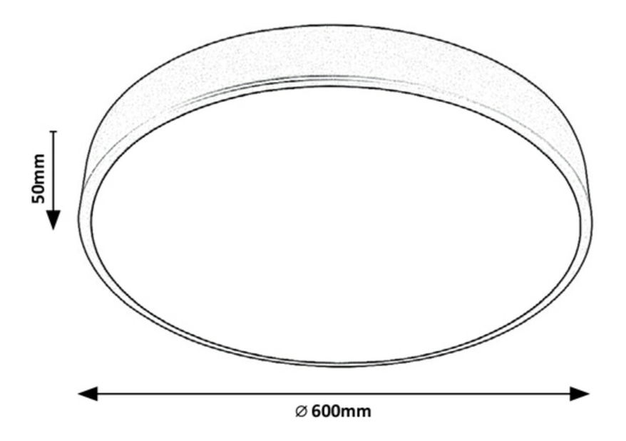 Stropné multifunkčné svietidlo Agard HERO 3316 (čierna matná)